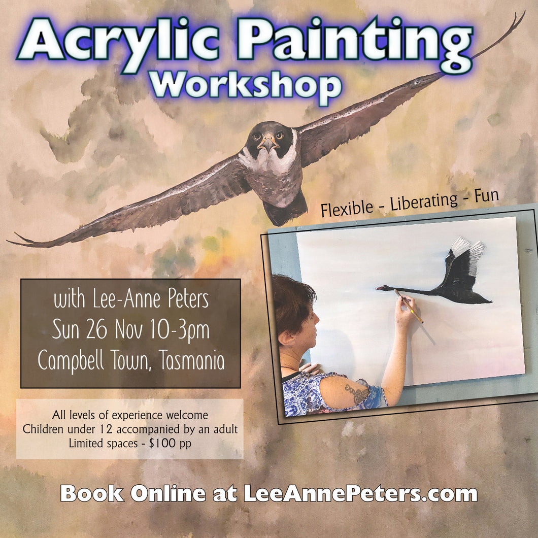 PAINTING WORKSHOP - Sun 26 Nov
