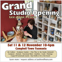 Load image into Gallery viewer, CLAY PLAY - Grand Studio Opening - 11 &amp; 12 Nov