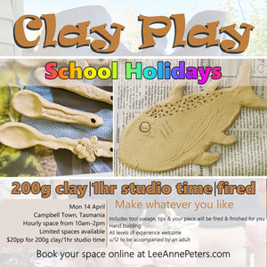 CLAY PLAY - School Holidays