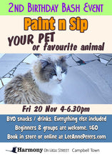 Load image into Gallery viewer, Paint n Sip - Your Pet