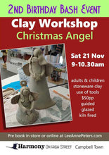 Load image into Gallery viewer, CLAY WORKSHOP - Christmas Angel