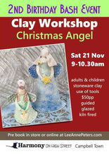 Load image into Gallery viewer, CLAY WORKSHOP - Christmas Angel