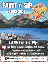 Load image into Gallery viewer, Paint n Sip - Seascape
