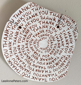 Thank you - hanging tile