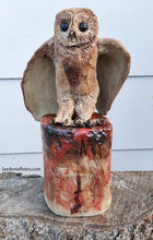 Load image into Gallery viewer, Owl Sculpture
