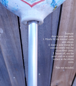 Peacock Heart - medium
