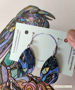 Art Earrings - hook style
