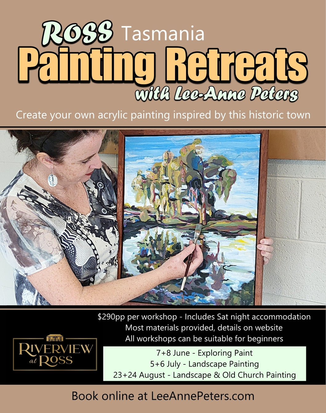Ross Painting Retreat - Landscape & Old Church Painting - 23+24 Aug