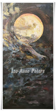 Load image into Gallery viewer, Painting - Scorpio Full Moon + Dragon