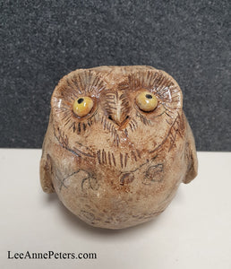 Teen Owl - sculpture