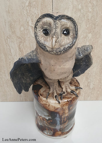 Large Owl Sculpture