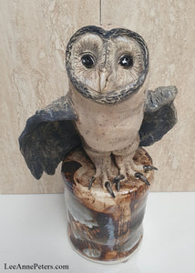 Large Owl Sculpture