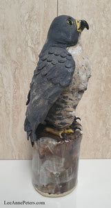 Large Falcon Sculpture