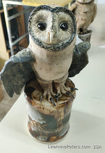 Load image into Gallery viewer, Large Owl Sculpture