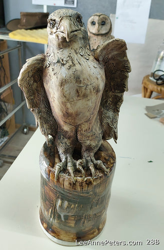 Large Hawk Sculpture
