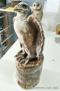 Large Hawk Sculpture