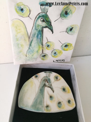 Brooch in gift box