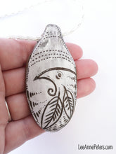 Load image into Gallery viewer, Jewellery Talisman - white raven