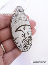 Load image into Gallery viewer, Jewellery Talisman - white raven