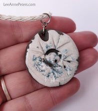 Load image into Gallery viewer, Jewellery Talisman - White Crackle Raku
