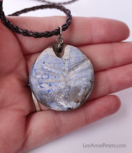 Load image into Gallery viewer, Jewellery Talisman - White Crackle Raku