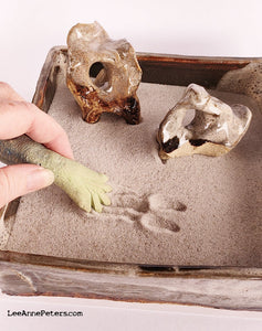 Zen Garden with Scholar's Rock